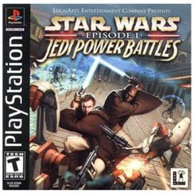 23272654351 Star wars Jedi power battles FR PS1