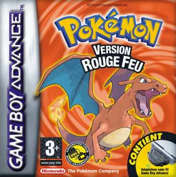 45496460723 Pokémon Rouge Rouge Feu FR GB
