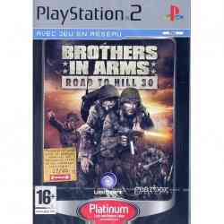 3307210209412 Brothers In Arms Road To Hill 30 Platinum FR PS2