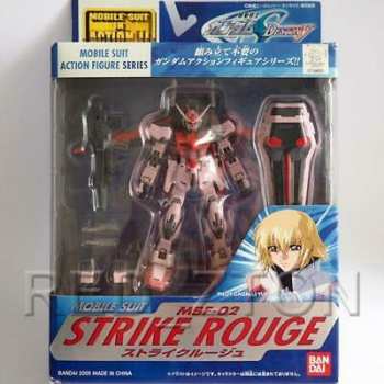 4543112349002 Figurine Gundam - Mobile suit in action Strike rouge