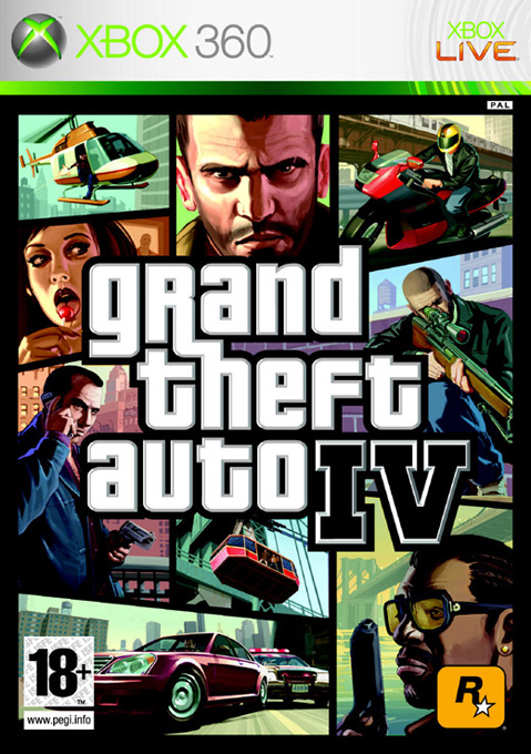 5026555246040 GTA 4 Grand Theft Auto IV 4 FR/STFR X36