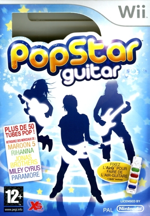 5037930150647 Pop Star Guitar + Acc FR Wii