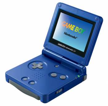 2000990006561 Console Gameboy Advance SP Bleue