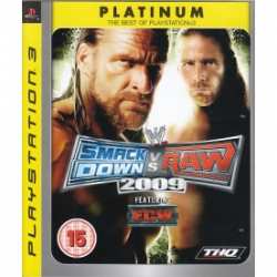 4005209122221 Wwe Smackdown vs raw 2009 Platinum FR PS3