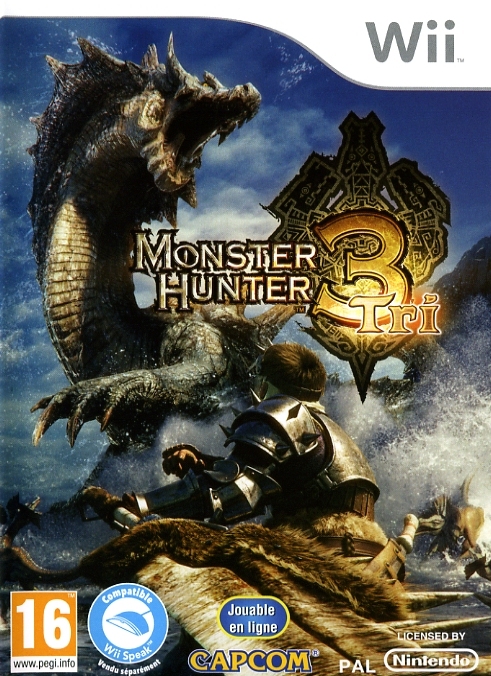 45496368463 Monster Hunter 3 Tri FR/STFR Wii