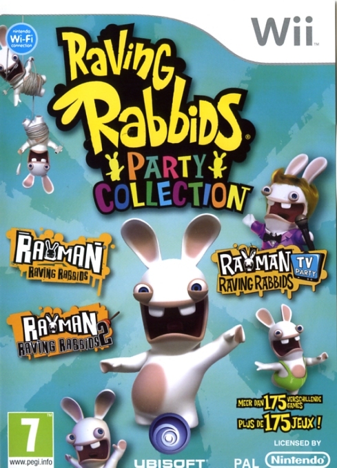 3307212815253 Raving Rabbids Party Collection FR Wii