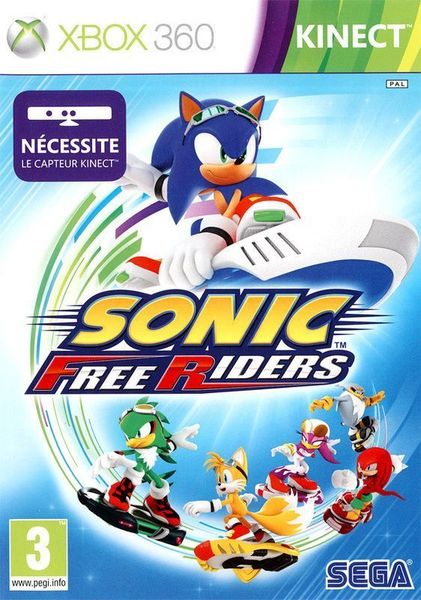 5055277008964 Sonic Free Riders Kinect Edition FR X36