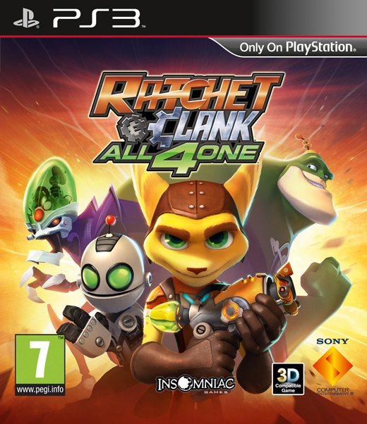 711719127390 Ratchet (and) & Clank (All 4 One) Tous Pour Un FR PS3