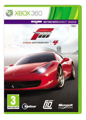 885370309959 Forza Motorsport 4 IV Kinect Enabled FR X36