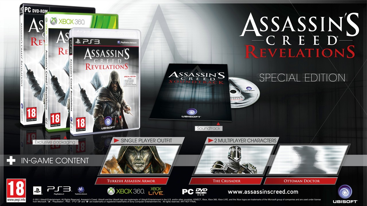 3307215589816 ssassin S Creed  Revelations SE FR PS3