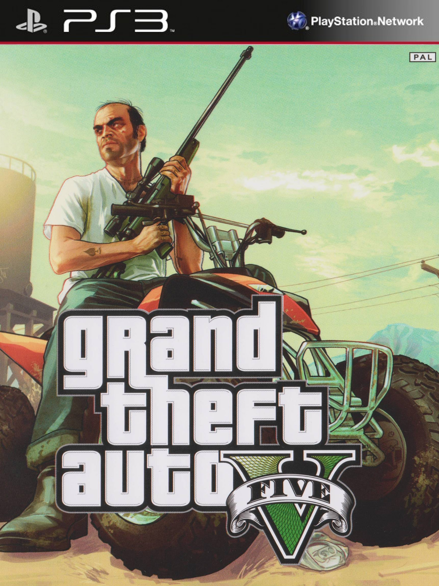 2395101133 GTA 5 Grand Theft Auto V 5 FR/STFR PS3