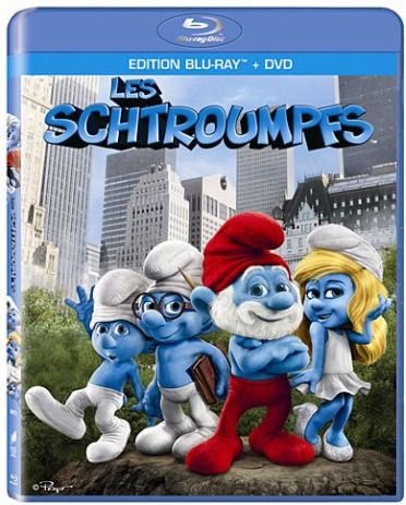 8712609654806 Les Schtroumpfs - Combo Blu-ray + DVD BR