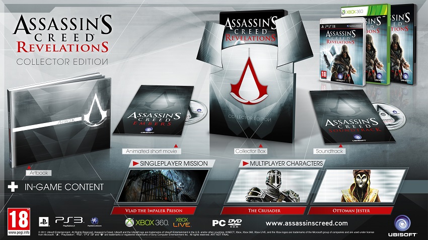 3307215589380 ssassin S Creed Revelations Edition Collector FR PS3