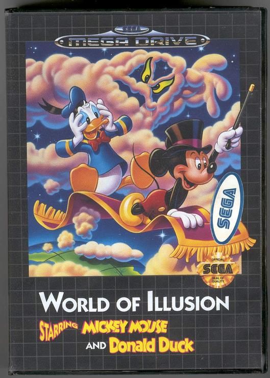 5012967992248 World Of Illusion Starring Mickey And Donald FR Mega Drive MD
