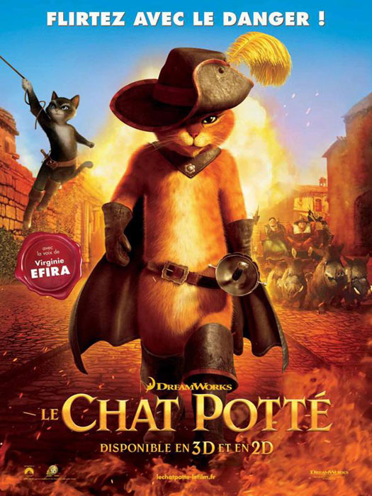 5050582889963 Le Chat Potte (dreamworks) DVD
