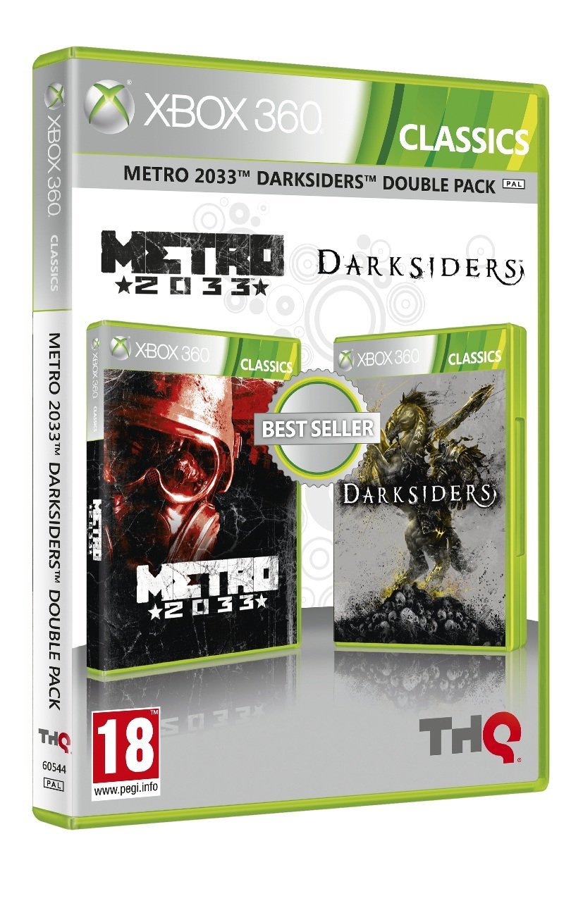 4005209160544 Duo Pack Metro 2033 & Darksiders FR Xbox36