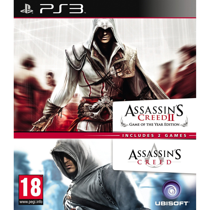3307215624449 ssassin S Creed Double Pack 1 & 2 FR PS3