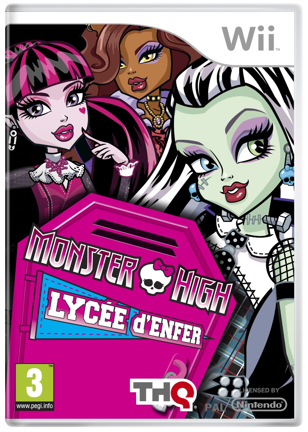 5510100060 Monster High Lycee D Enfer FR Wii 