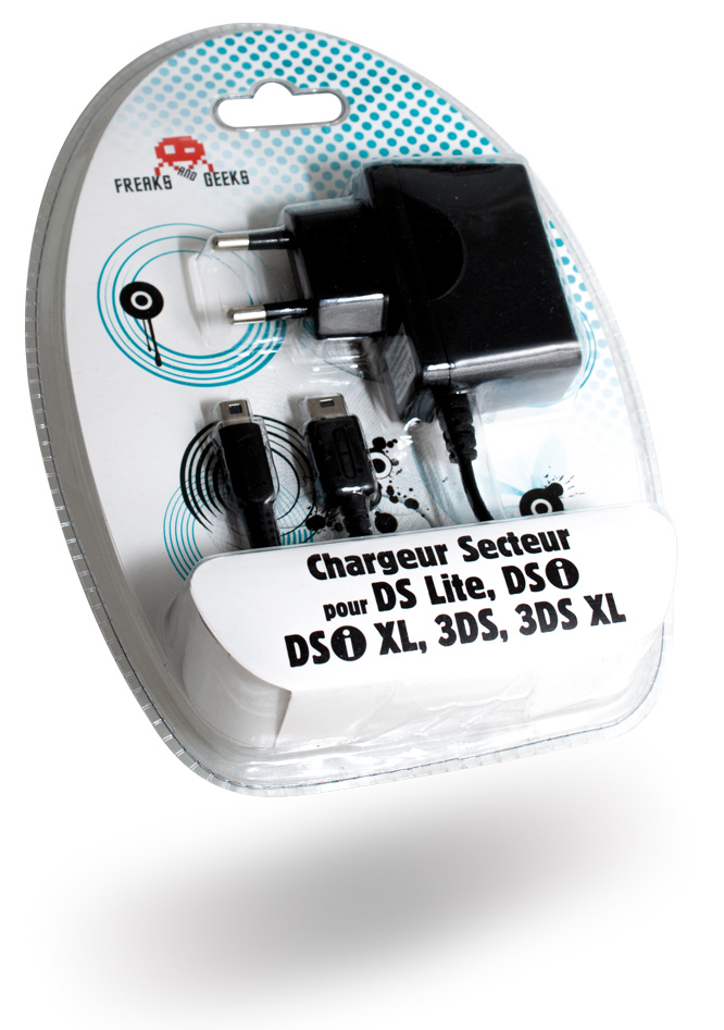 3760178621175 daptateur Secteur Chargeur DS Lite / DSI / XL / 3DS XL