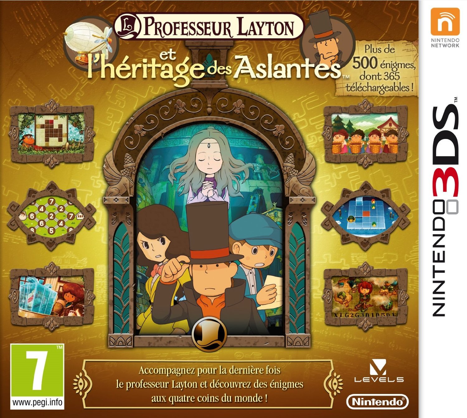 45496524708 Professeur Layton  Et L Heritage Des Aslantes (Azran Legacy) FR 3DS