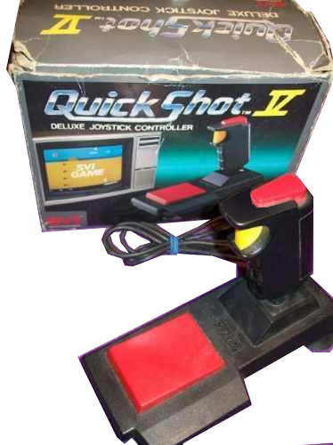 5510100256 Manette Joystick Retro DB9 Quickshot V (MSX, Commodore, Atari)