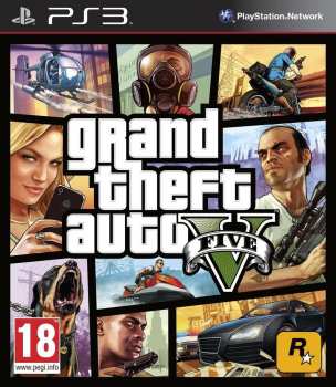5026555410236 GTA 5 Grand Theft Auto V 5 FR/STFR PS3