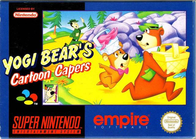5026555080149 Yogi Bear The Game Cartoon Capers FR SNES