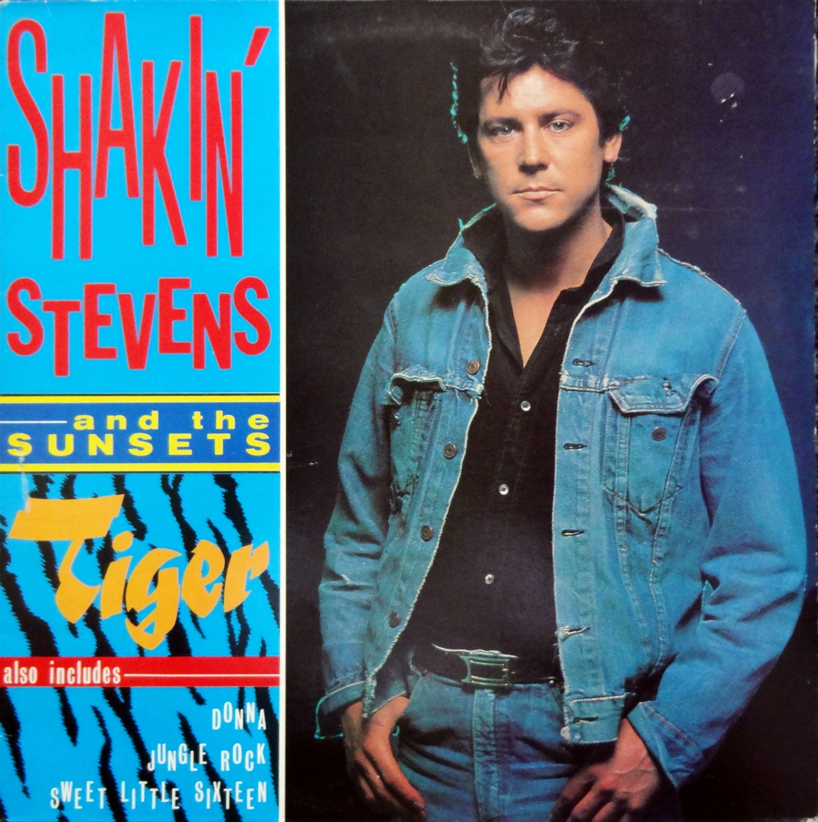 5012197100017 Shakin Stevens And The Sunsets - Tiger 33T
