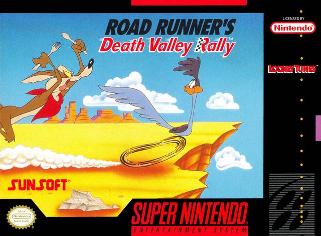 5510100597 Road Runners Death Valley Rally SNES