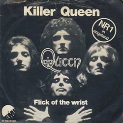 5510100755 Queen killer queen - usa elektra 1970s 2-track 45T