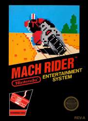 5510100822 Mach Rider NES