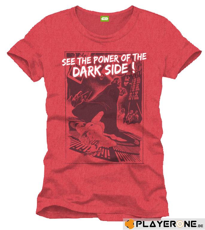3700334603935 T Shirt See The Power Of The Dark Side XL