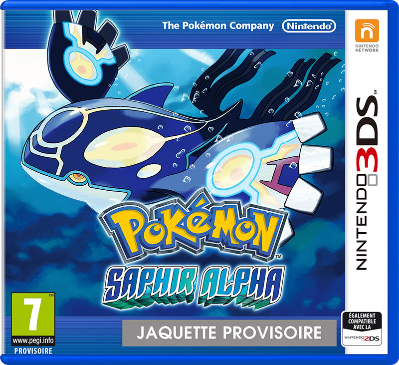 45496526306 Pokemon Saphire Alpha FR 3DS