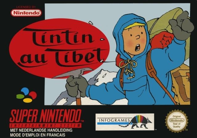 5510100909 Tintin Au Tibet FR SNES