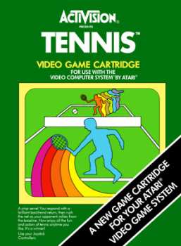 5510100929 Tennis International Edition (Activision) Atari VCS 26