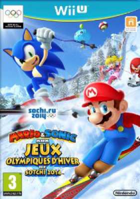 45496332594 Mario & Sonic aux jeux Olympiques d'Hiver 2014 FR Wii U