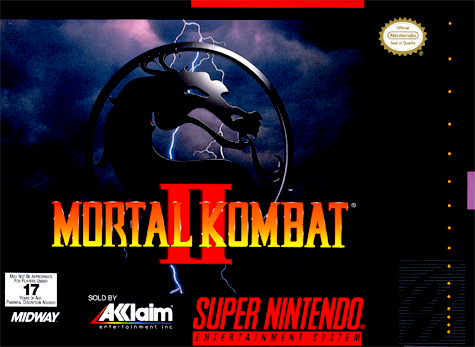 5510101356 MK Mortal Kombat II 2 SNES