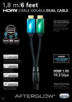 708056090203 Cable Hdmi En Y Afterglow HDMI