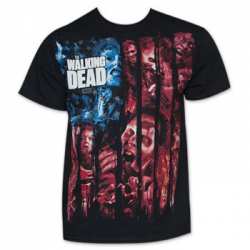 5055139370000 t shirt walking dead Zombie Strips XL