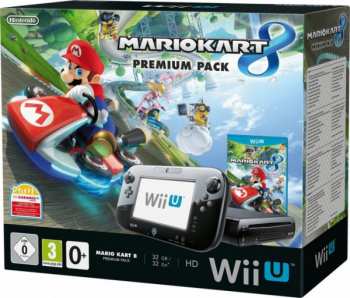 5510101665 Console Nintendo WiiU Noire Mario Kart