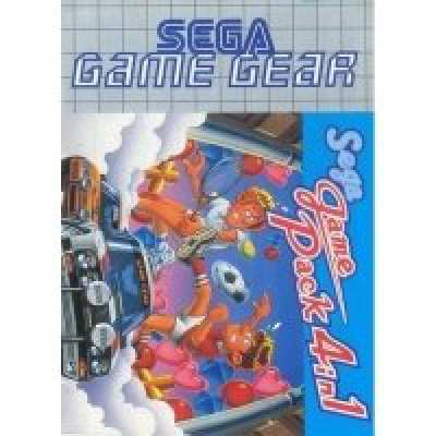 5510102116 Sega Game Pack 4 In 1 Game Gear