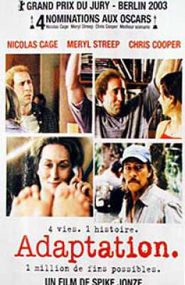 5412370930200 daptation (nicolas Cage - Meryl Streep - Chris Cooper) FR DVD