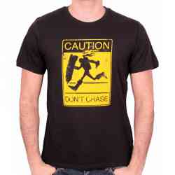 3700334668149 T Shirt LOL League Of Legends Caution Don't Chase (L)