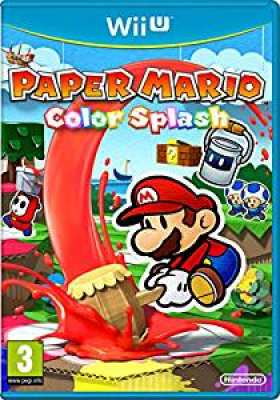45496336950 Paper Mario Color Splash FR WII U