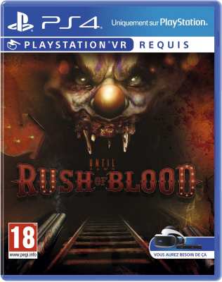 711719846758 Until Dawn Rush Of Blood FR Playstation VR PS4