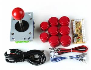 65543236 Kit 1 Joueur Arcade Stick + Boutons RED+ controlleur PS3-Raspberry-PC