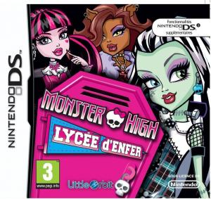 8154030100888 Monster High Lycee D Enfer DS