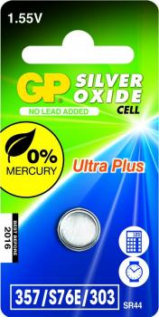 4891199111822 Piles Gp Silver Oxide Cell Ultra Plus 357 S76E 303