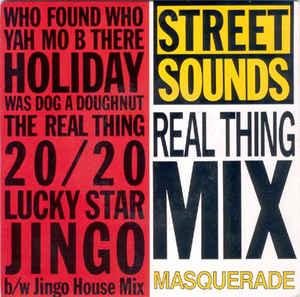 5510104190 MAsquerade Streetsounds Real Thing Mix MAxi 45T Kwest 3083