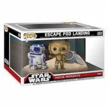 889698232265 Figurine Pop Star Wars R2d2 C3PO  Escape POD
